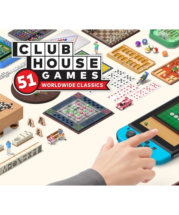 Clubhouse Games: 51 Worldwide Classics SWITCH Access Nintendo eShop Key GLOBAL